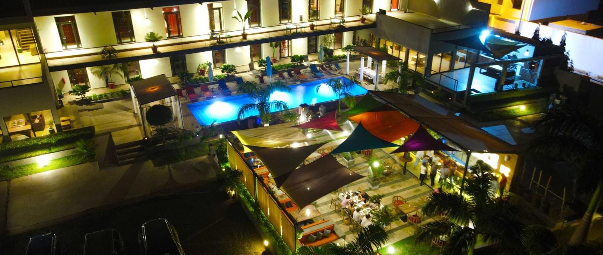 Au Bord De L'Eau Hotel Bamako Kültér fotó